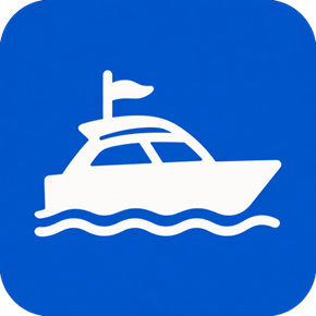 Icono de traslado de barcos